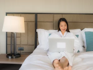 High-speed internet setup in hotels for business travelers